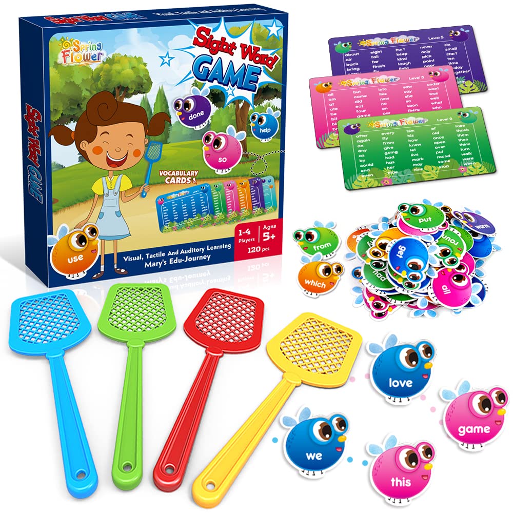 Amazon.com: SpringFlower Sight Word Game, Sight Word Educational